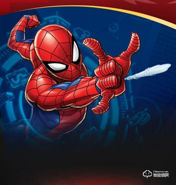 鹿客推出蜘蛛俠系列限量版智能門鎖，雙十一送給漫威迷最好的禮物