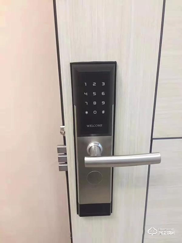 熱烈祝賀：天河梵洛居公寓安裝LoRa無線聯網公寓防盜門鎖調試完成!