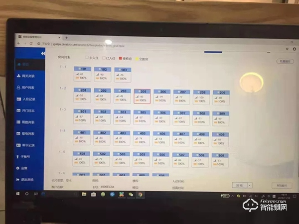 熱烈祝賀：天河梵洛居公寓安裝LoRa無線聯網公寓防盜門鎖調試完成!