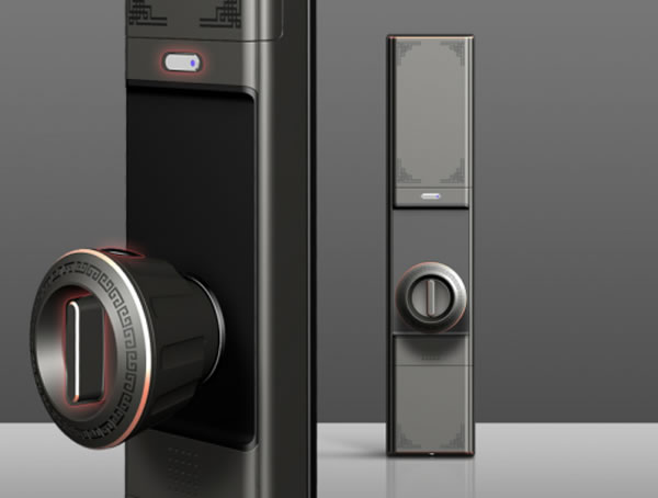 萬佳安全自動智能門鎖F5：一觸即開一鍵上鎖