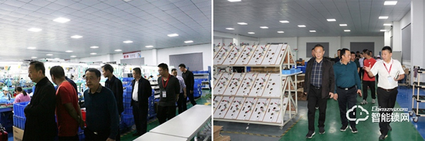 湖南江華赴粵港澳大灣區招商考察團蒞臨櫻花智能鎖考察交流