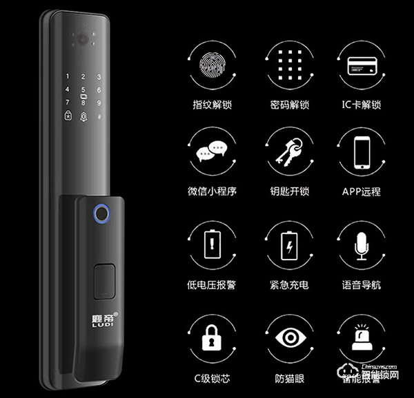 鹿帝智能鎖智慧生活入口，守護居家更牢靠
