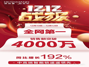 德施曼雙12再獲全網第一，4千元高端3D人臉視頻鎖R8爆賣奪天貓銷冠