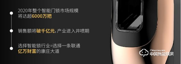智能鎖行業預計2020年規模將達到400億元！