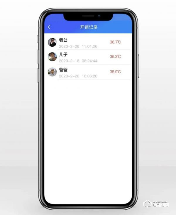「深嵐視覺」測溫智能鎖，居家防疫新手段