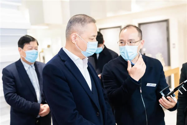 忠恒高配智能門鎖：市人大常委會主任李鋒帶隊赴忠恒集團調研