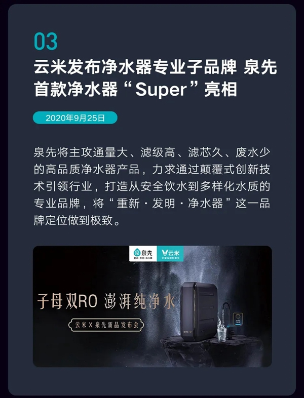 一圖讀懂云米2020年度Q3財報：總銷售收入14.9億元，同比增長39%