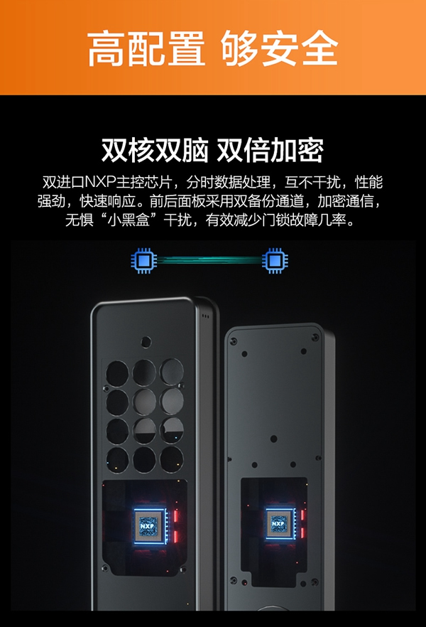 海爾智能門鎖E68：智慧互聯 易握易開