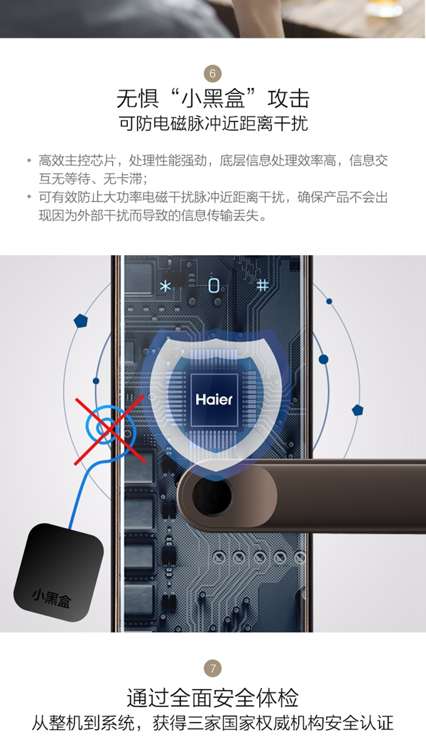 海爾NB智能門鎖 時刻守護家