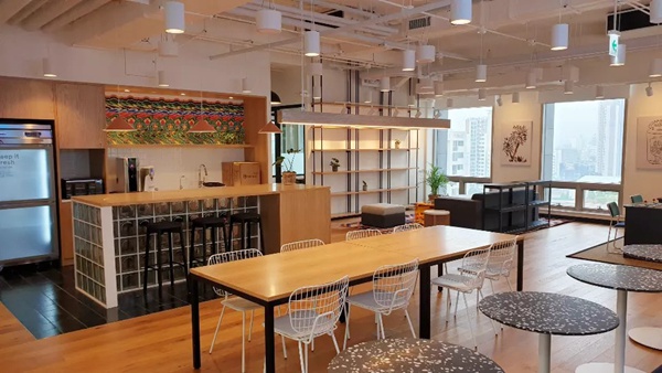 河東智能家居：韓國WeWork，智能照明，點亮共享辦公空間