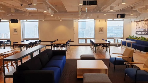 河東智能家居：韓國WeWork，智能照明，點亮共享辦公空間