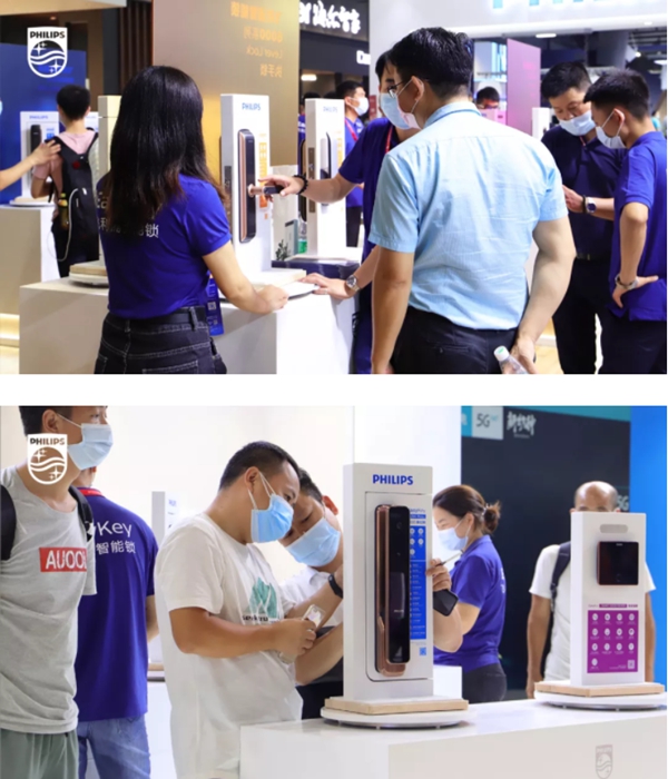 飛利浦智能鎖2020廣州建博會之行閃耀全場 完美收官