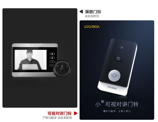洛克思格指靜脈智能鎖：小Si可視門鈴相比傳統門鈴到底有何不同？