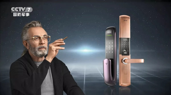 亞太天能智能鎖為安全可靠代言，品牌煥新榮登中央電視臺