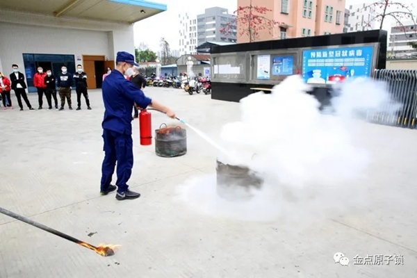 金點(diǎn)原子鎖：疫情當(dāng)前，安全生產(chǎn)工作不容忽視