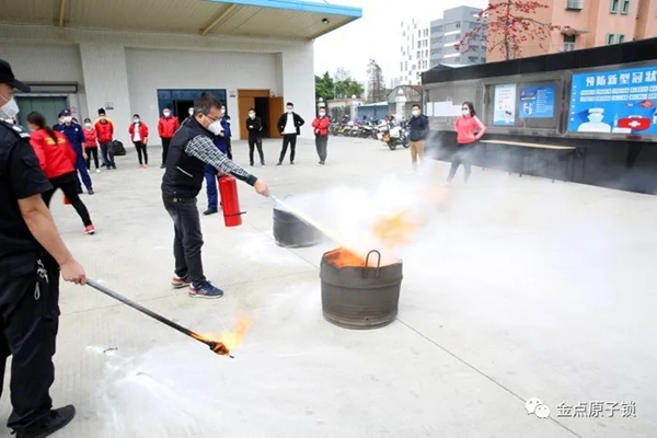 金點(diǎn)原子鎖：疫情當(dāng)前，安全生產(chǎn)工作不容忽視