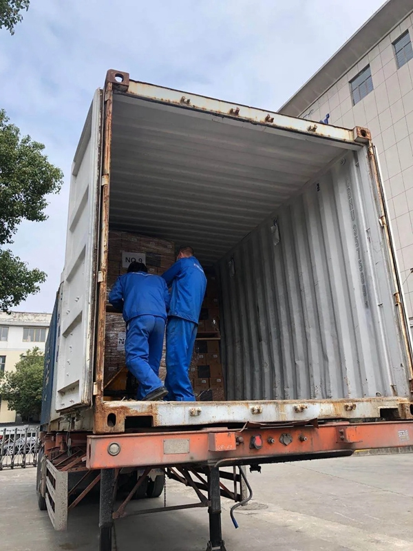 忠恒門鎖復工后第一柜發出！！！