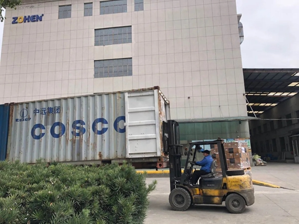 忠恒門鎖復工后第一柜發出！！！