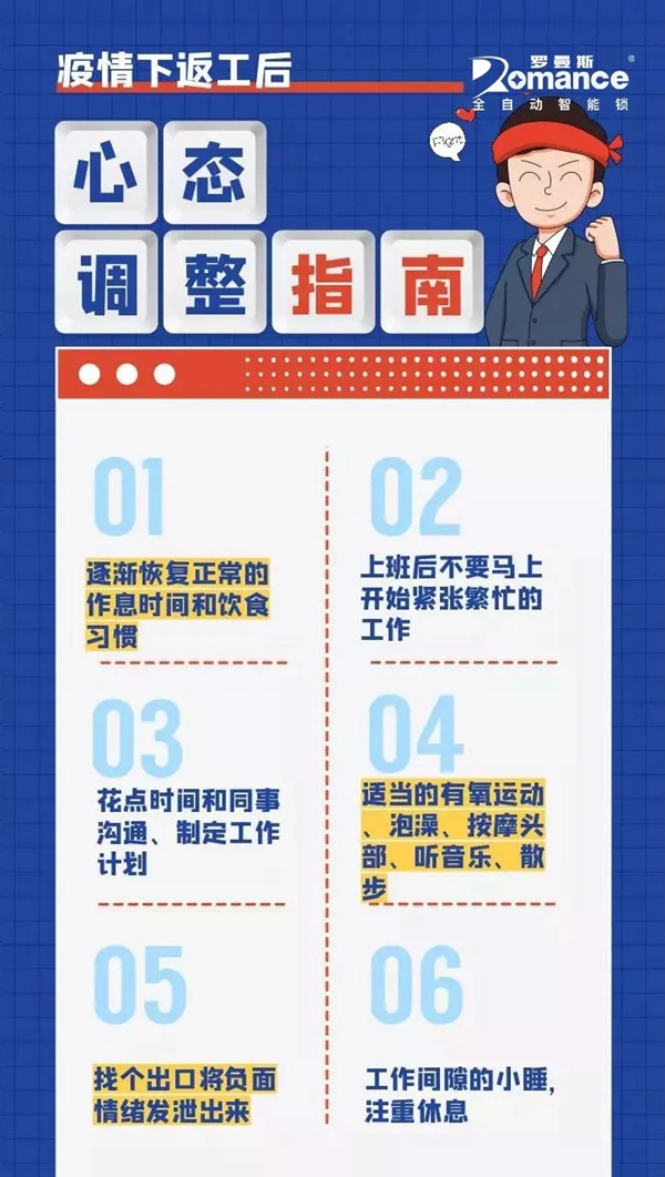 羅曼斯智能鎖告訴你 疫情下安全返工一定要做到這幾條
