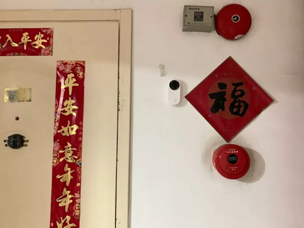 移康智能可視門鈴助力疫情防控：零接觸、秒報警！