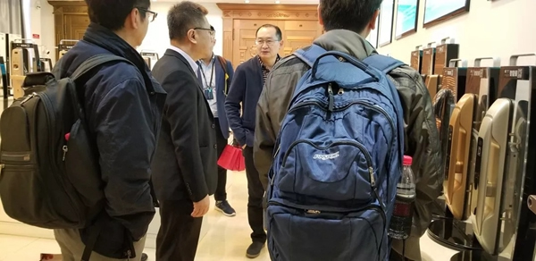 豪力士智能鎖迎富士康旗下上市公司蒞臨考察