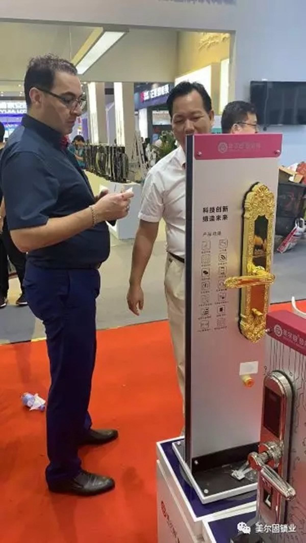 美爾固智能鎖2019廣州建博會，再掀智能安防技術與中式生活美學新潮流