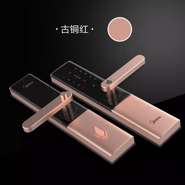 美的慧生活新品“黑”科技智能門鎖M2發布！