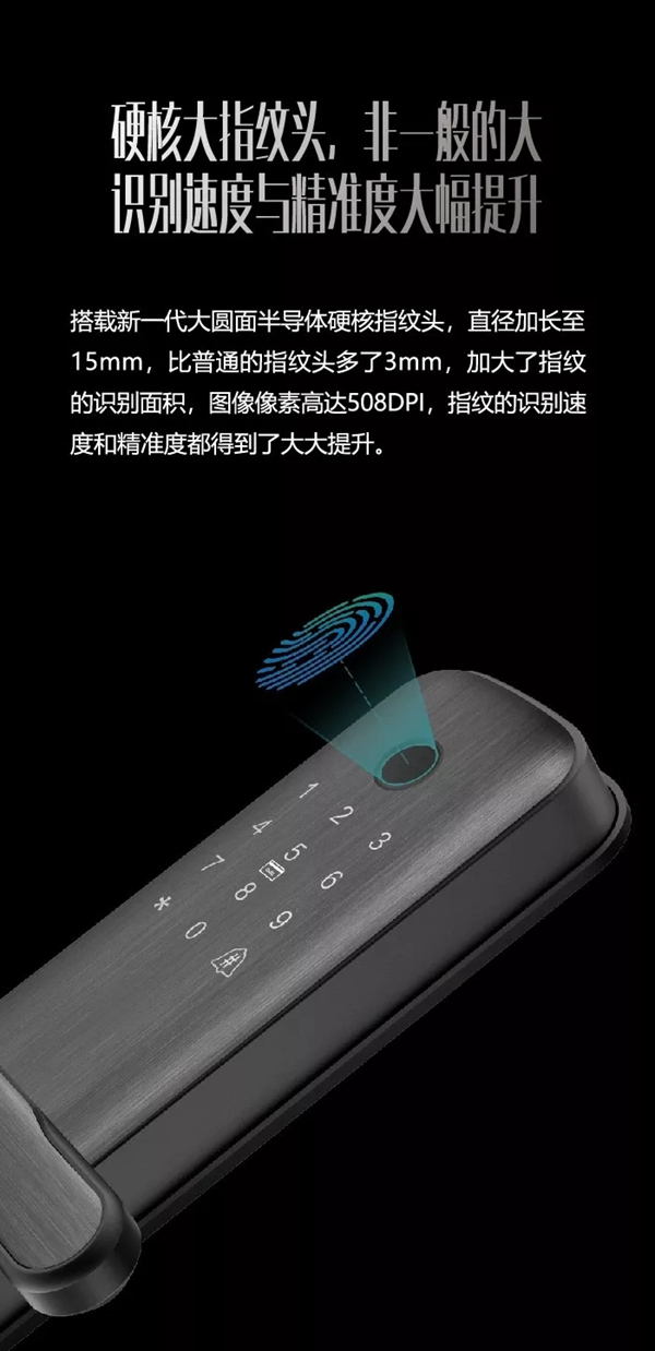 忠恒智能門鎖硬核P19，更強悍的高配智能鎖