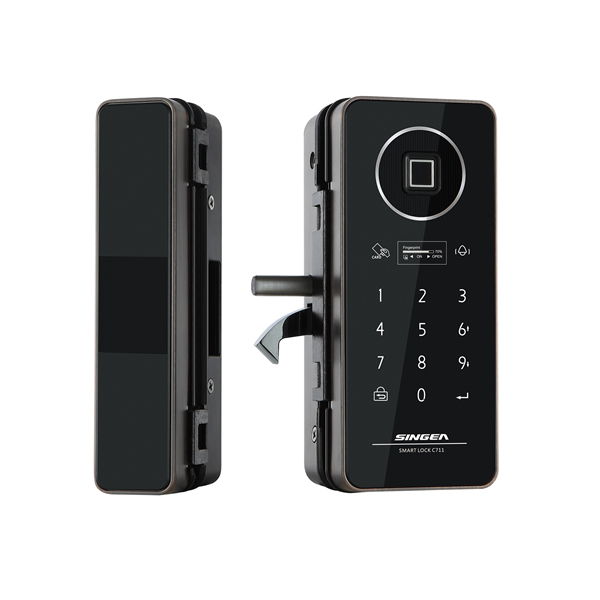 SINGEA玻璃鎖|玻璃指紋鎖加盟|價格低品質好的選哪個廠家好？