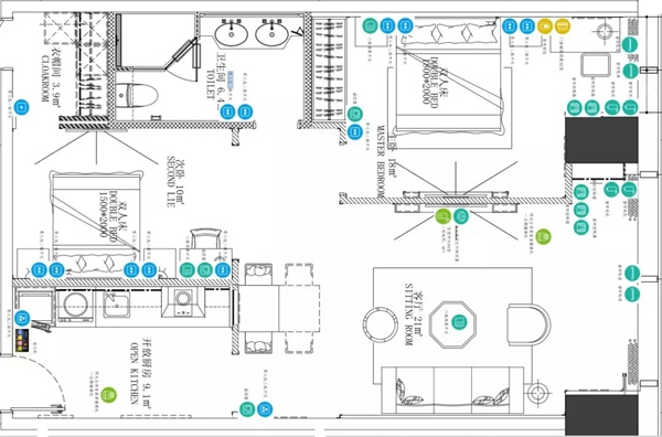 WULIAN南京物聯(lián)傾力打造貴陽雙子塔內的智能家居