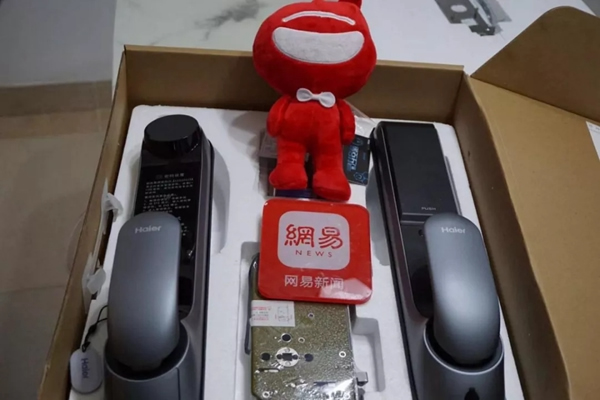 海爾智慧家居智能鎖貼心安全，治愈強迫癥