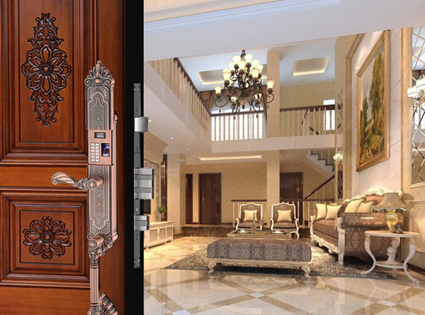 別墅防盜門鎖|智能防盜鎖品牌|思歌別墅指紋鎖加盟費用怎么樣？