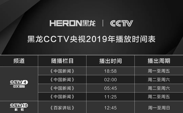 HERON黑龍智能鎖攜手央視，打響品牌升級戰