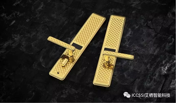 ICCSSI艾棲指紋鎖“網格”設計，好看又實用