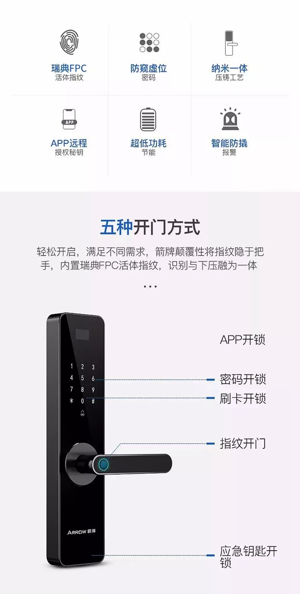箭牌智能鎖新品發(fā)布——星馳，你的極致追求