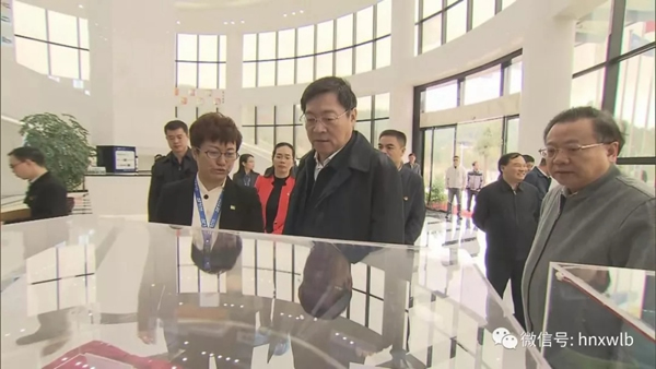 多特智能鎖迎接湖南省省委書記杜家毫一行蒞臨調(diào)研