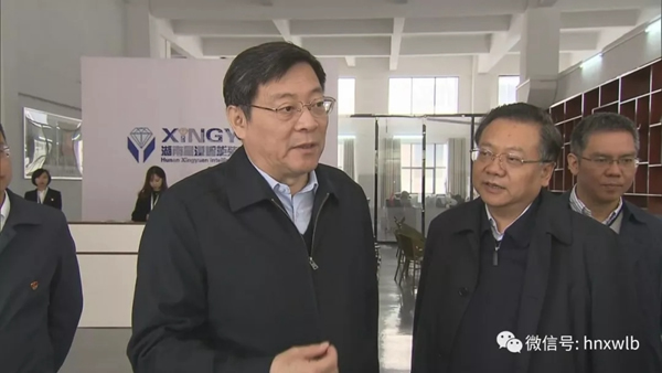 多特智能鎖迎接湖南省省委書記杜家毫一行蒞臨調(diào)研