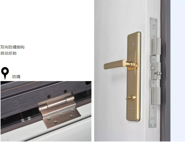 王力安防新款安全門，美學與安全并重