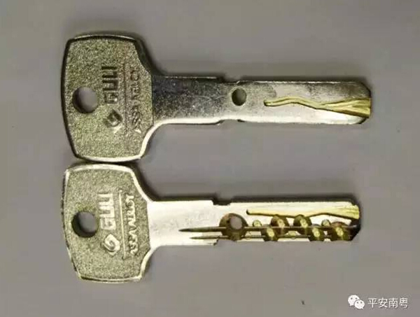 你家門鎖是否防盜安全？看一眼鑰匙就清楚