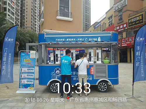 德犬重磅推出社區推廣車，開創智能門鎖營銷新玩法！