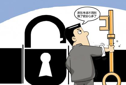 安裝德犬手機門鎖，租房鑰匙不再是個麻煩 