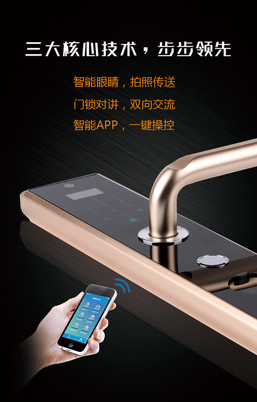 新房裝修換鎖，選購德犬手機智能門鎖