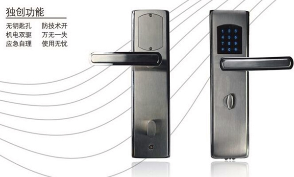  頂吉無孔智能鎖為你解析智能鎖取代機械鎖的原因