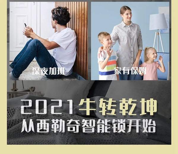 2021牛轉(zhuǎn)乾坤，從一把西勒奇智能鎖開(kāi)始