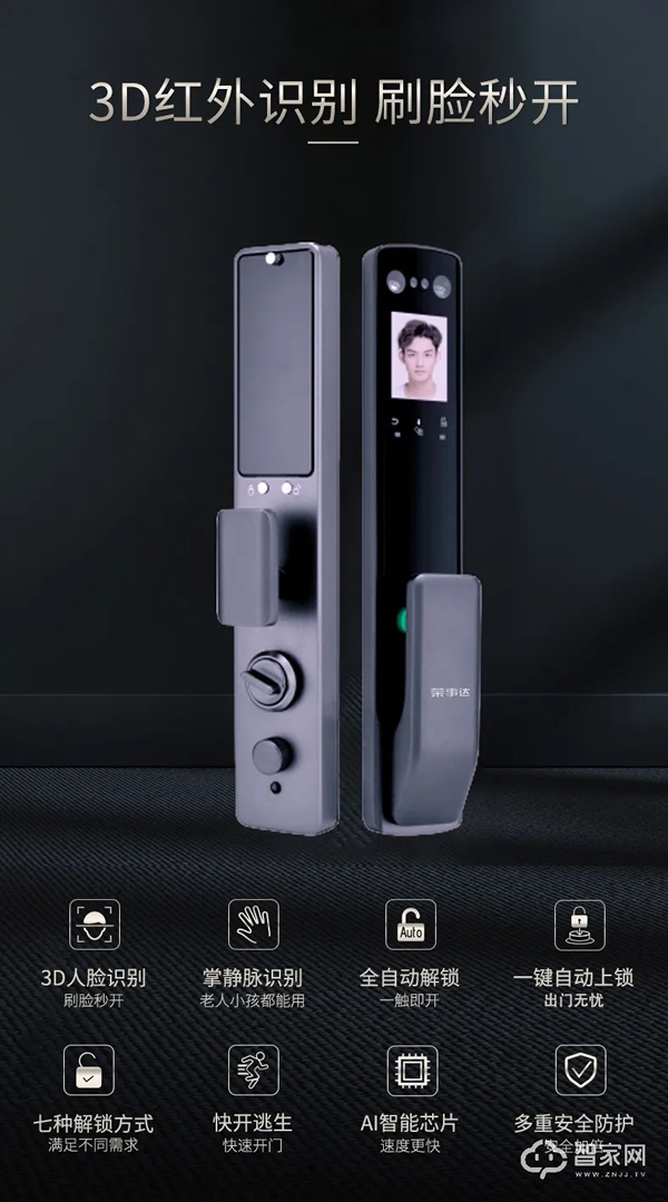 榮事達解“鎖”新智能 ，沒電也能進家門！