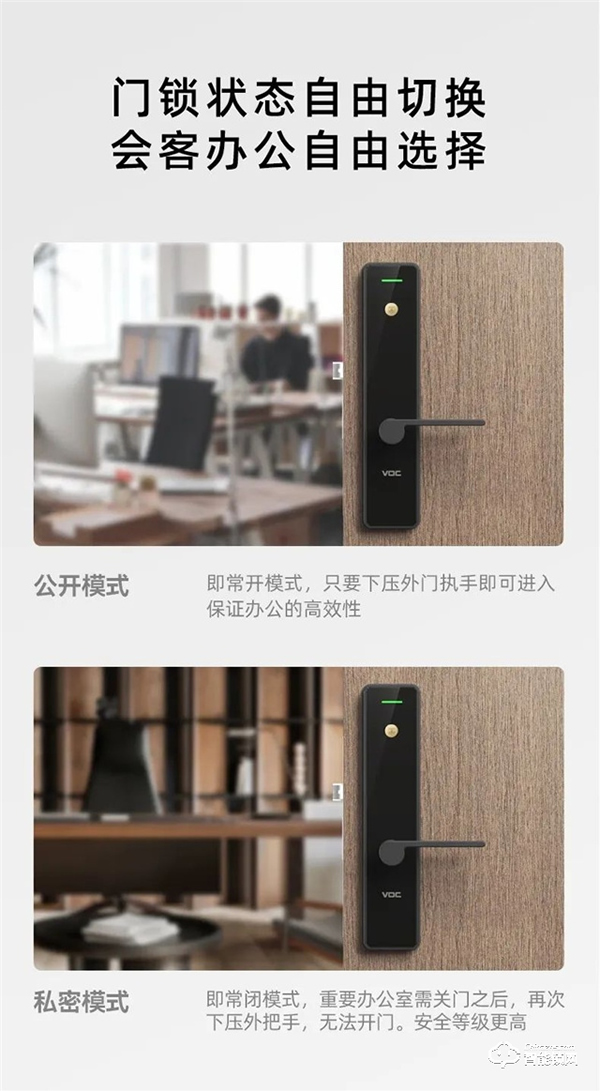 本周產品推薦|VOC智能門鎖C5