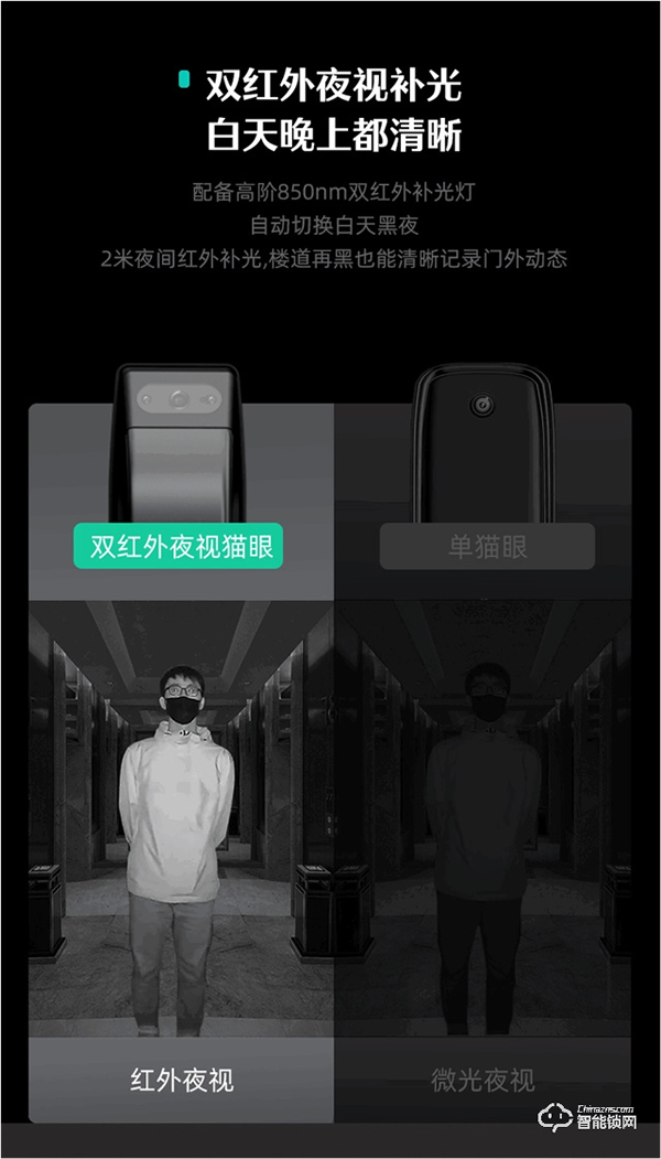 貓眼AI指靜脈，老人小孩都好用，德施曼新品Q5MS