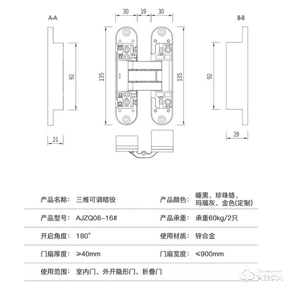 頂固三維可調(diào)暗鉸鏈|突破傳統(tǒng)，創(chuàng)新升級(jí)