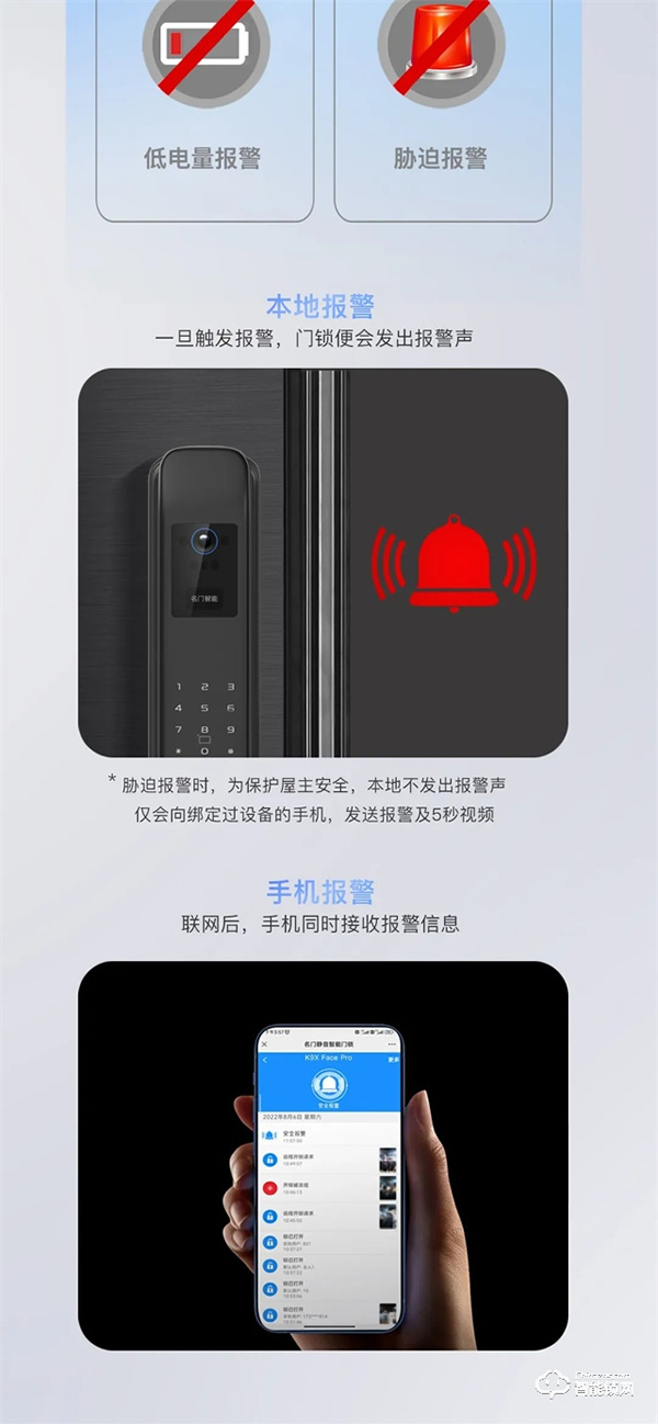 新品上市｜名門(mén)K9全自動(dòng)智能鎖 主動(dòng)可視對(duì)講 極速刷臉開(kāi)門(mén)