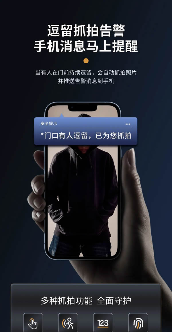 明星同款力薦丨亞太天能智屏貓眼全自動智能鎖A6p